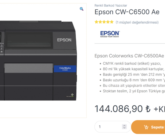 Epson 6500Ae ve 3500